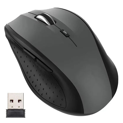 Wireless Silent Mouse 2.4G Portable Mobile Optical Office Mouse Adjustable 1600 DPI Levels for Notebook PC Laptops MacBook