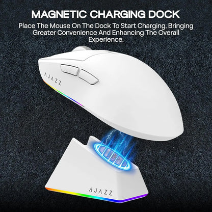 AJAZZ AJ139 V2 MC/AJ139 PRO Wireless Gaming Mouse PAW3311/PAW3395 Sensor 12000DPI/26000DPI 500mAh Bluetooth Mouse Gamer For PC