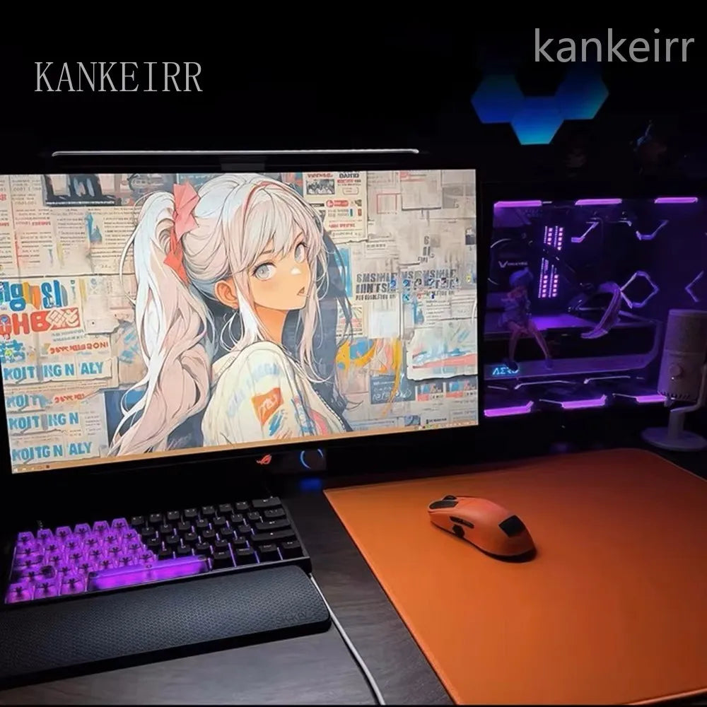 Schwarzes Speed-Mousepad, einfarbig, hochelastisch, rutschfeste Unterseite, Gaming-Mausmatte, Premium-E-Sports-Mousepad, ultrafeine Oberfläche, Deskmat