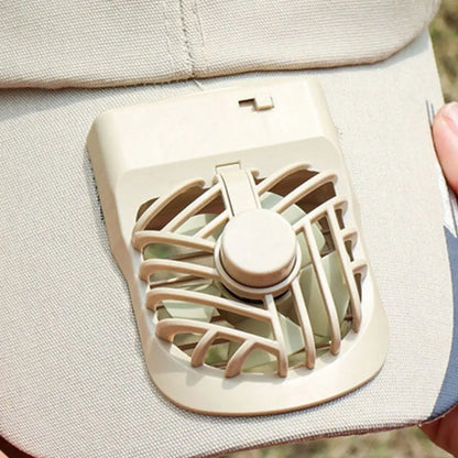 Cappellino da baseball con ventola, ventilatore rinfrescante ricaricabile via USB per l’estate, protezione solare per il golf all’aperto, cappellino con visiera regolabile a 2 velocità, cappellino da escursionismo con ventola
