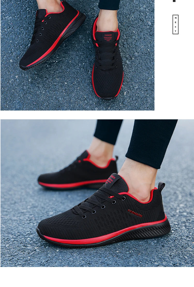 Scarpe da running da uomo traspiranti, leggere e comode, scarpe casual da uomo, sneakers outdoor slip-on per camminare