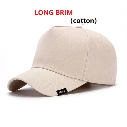 Big Head Man Baseball Caps Summer Mesh Plus Size Causal Peaked Hats 56-60cm 62-68cm Oversize XXL Snapbacks