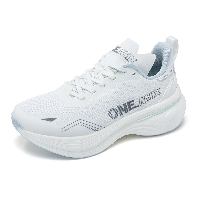 ONEMIX Nuove scarpe da corsa a forma di cuscino per donna e uomo, leggere, alla moda, da esterno, sneakers da strada, scarpe sportive da allenamento, jogging e fitness