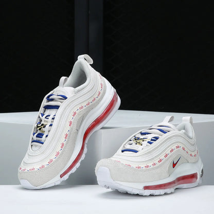 Nike Original AIR MAX 97 Damen-Low-Top-Sportschuhe mit Air-Dämpfung DC4013-001