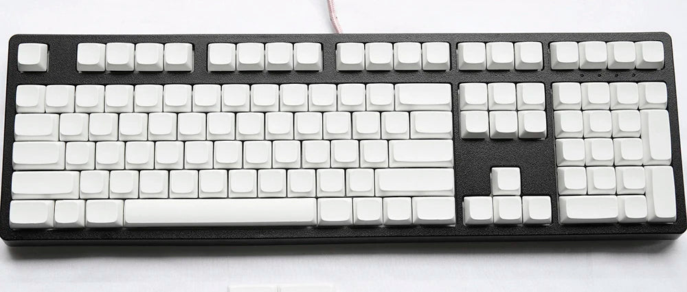 NPKC Blank XDA Keycaps Planck Preonic 61 75 87 108 Keyset Thick PBT Material for Cherry MX Mechanical Keyboard