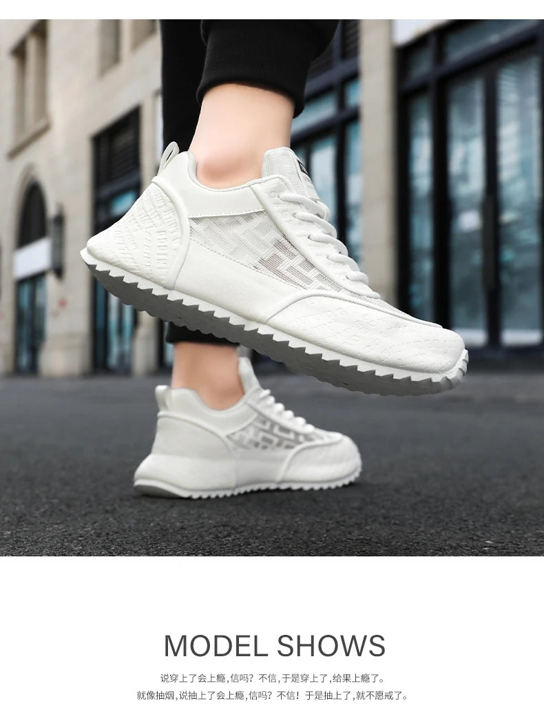 Markenschutz 2026 neue leichte, rutschfeste, atmungsaktive und verschleißfeste Herren-Laufschuhe – sportlich, modisch, vielseitig, lässig