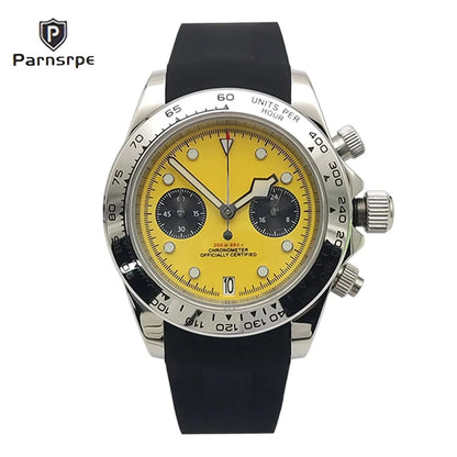 2025 New Latest VK64 Watch AR Sapphire Glass 5bar Men's Speed Sport Chronograph Fashion Quartz Watch relogio masculino