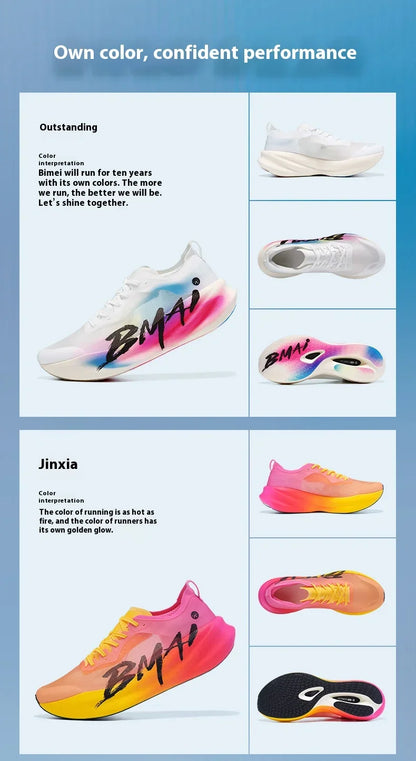 BMAI New 42KM Marathon Men Women's Sports Shoes Cushioning Running Shoes Breathable Gym Sneakers for Women Designer Man Trainers