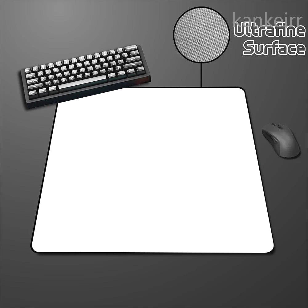 Schwarzes Speed-Mousepad, einfarbig, hochelastisch, rutschfeste Unterseite, Gaming-Mausmatte, Premium-E-Sports-Mousepad, ultrafeine Oberfläche, Deskmat