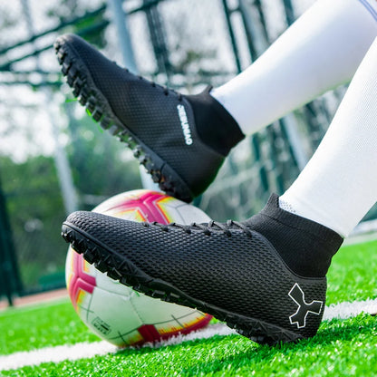 Quality Soccer Cleats for Men Soccer Shoes Society Boys Football Boots Children Football Shoes Sneakers Unisex Soccer Boots