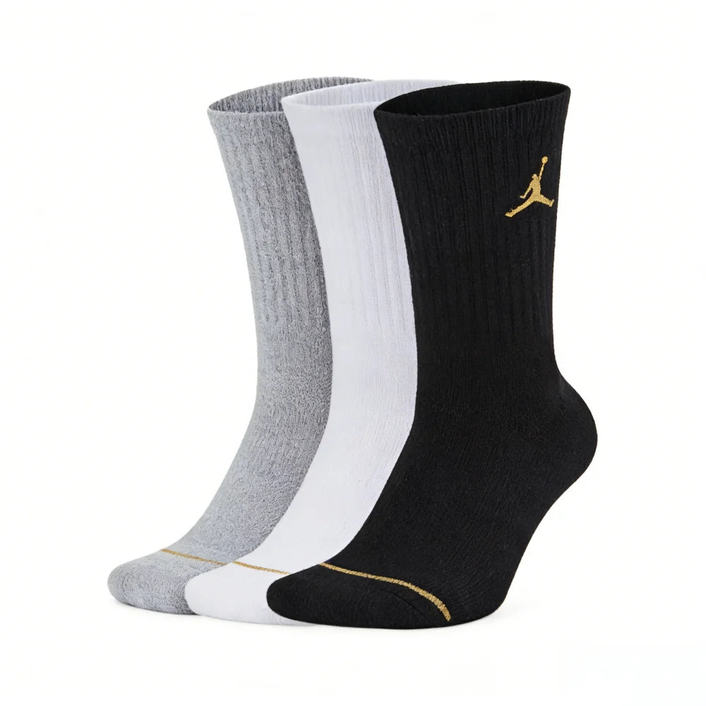 Nike EVERYDAY CREW: Stijlvolle, comfortabele, antislip en duurzame unisex zachte basketbalsokken (3-pack) DA2123-100