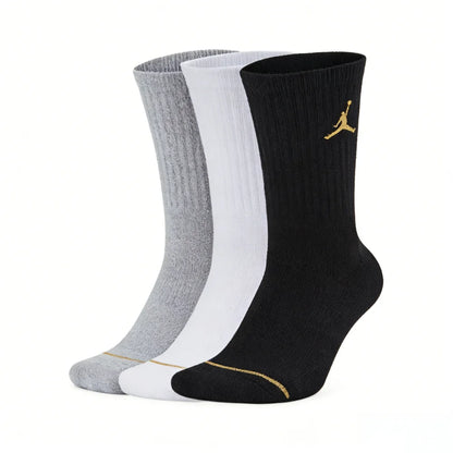 Nike EVERYDAY CREW: Stijlvolle, comfortabele, antislip en duurzame unisex zachte basketbalsokken (3-pack) DA2123-100