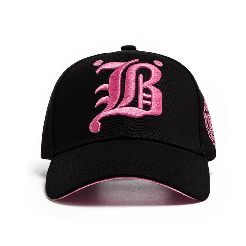 Summer Women Baseball Cap Cotton Fashion Letter Embroidery Sun Hat Casual Women's Visor Hats Outdoor Hip Hop Caps For Men Unisex