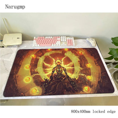 Overwatch Mauspad 80x40cm Gaming-Mauspad Halloween-Geschenk großes Mauspad Gamer-Computertischmatte Notebook-Mousemat PC