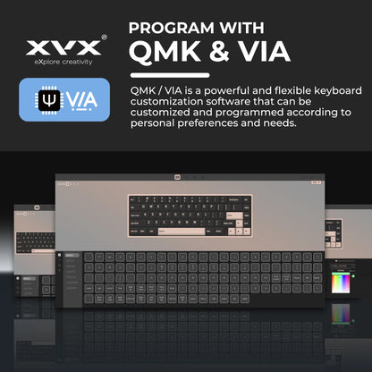 XVX M67 JadeStone mechanische Tastatur mit IMD-Tech-Tastenkappen, Hot-Swap-fähig, Gasket-Mount, Tri-Mode, individuell anpassbares RGB, kabellose Tastatur 65%