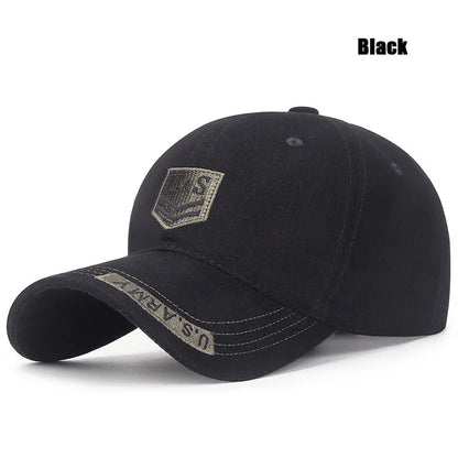 Frühling- und Herbst-Baseballkappe aus weicher Baumwolle für den Outdoor-Bereich, vielseitig kombinierbar, mit Sonnenblende, im Camouflage-Design