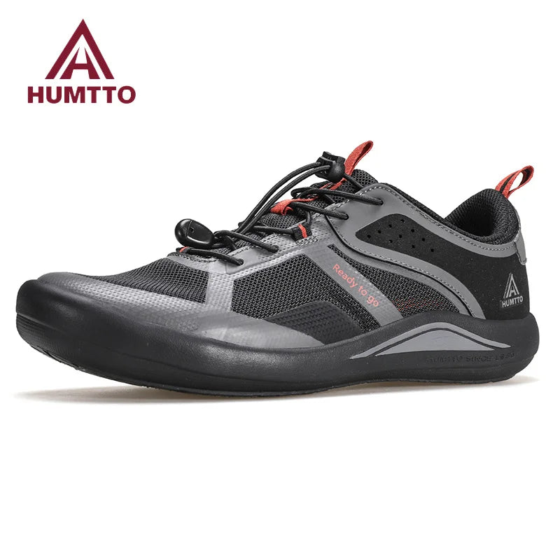 HUMTTO Breathable Walking Shoes for Men Luxury Casual Men's Sneakers Designer Sports Jogging Running Trainers Summer Men's Sneakers