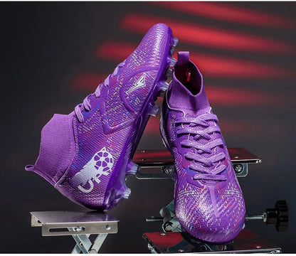 Scarpe da calcio professionali da uomo, scarpe da calcetto con tacchetti, sneakers da calcio ultraleggere per allenamento e sport all’aperto
