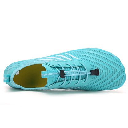 Unisex rychleschnoucí boty do vody pro muže a ženy, barevné plážové a plavecké aqua boty na surfování a pobyt u moře, párové barefoot tenisky proti proudu