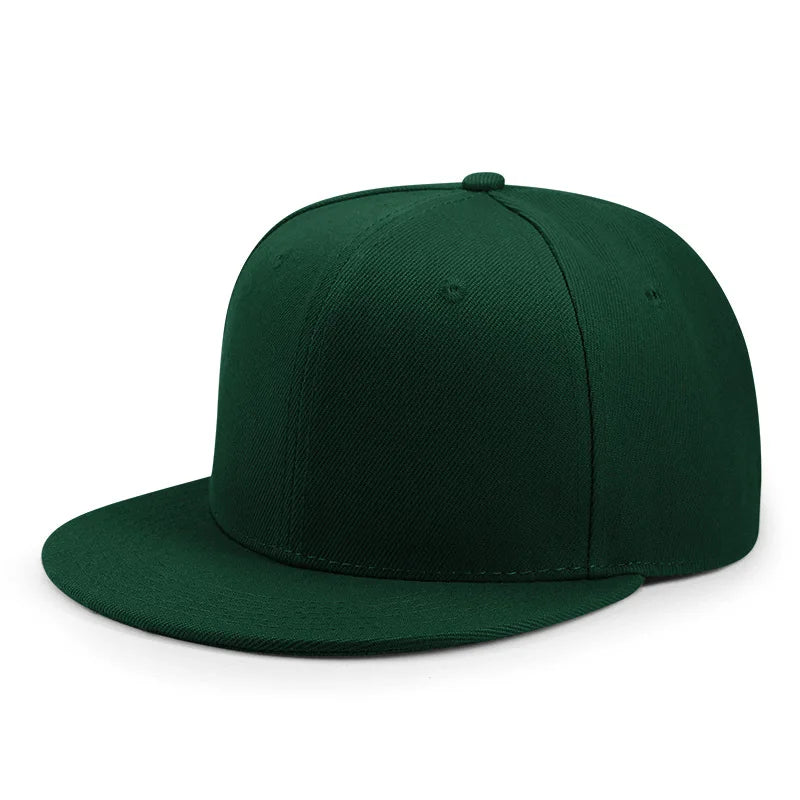 Full Closed Fitted Cap Hat New York Size Plus Large Trucker Men Bill Hip Hop Plain Baseball Snapback Blank Flat Visor Brim Era