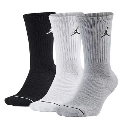 Nike EVERYDAY CREW: Stijlvolle, comfortabele, antislip en duurzame unisex zachte basketbalsokken (3-pack) DA2123-100