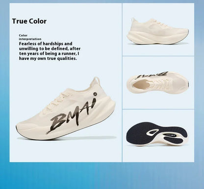 BMAI New 42KM Marathon Men Women's Sports Shoes Cushioning Running Shoes Breathable Gym Sneakers for Women Designer Man Trainers