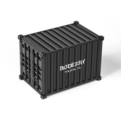 Boderry Field Watch Titanium Quartz Watches VOYAGER 38 Mens 100M Waterproof Clock Military Sport Luminous Business Wristwatch