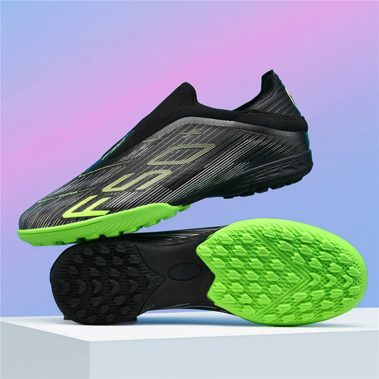 Nuevas botas de fútbol para hombre, tacos para césped, futsal, cómodas, ultraligeras, FG, antideslizantes, para interior y adultos