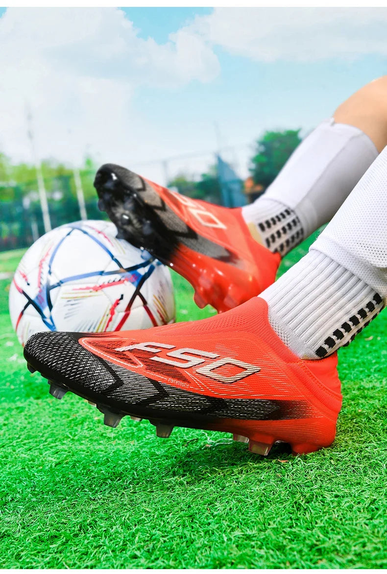 Men New Indoor TF Football Boots High Quality Training Original Male Breathable Non Slip Soccer Shoes Turf Futsal Football Shoes
