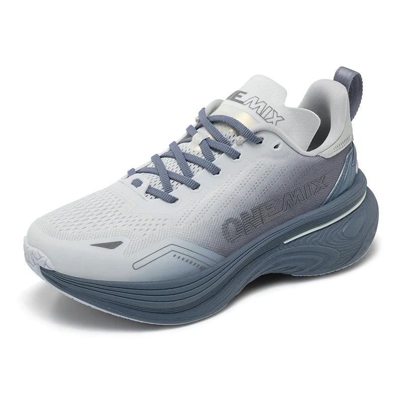 ONEMIX Nuove scarpe da corsa a forma di cuscino per donna e uomo, leggere, alla moda, da esterno, sneakers da strada, scarpe sportive da allenamento, jogging e fitness
