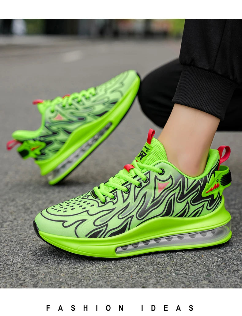 Zapatillas para hombre, calzado casual masculino, tenis de lujo, zapatillas deportivas transpirables, mocasines de moda y calzado de running para hombre