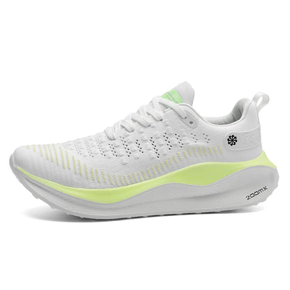 Men's Cushioned Running Shoes EVA Midsole for Shock Absorption Lightweight & Breathable Mesh Sports Sneakers for Gym and Walking