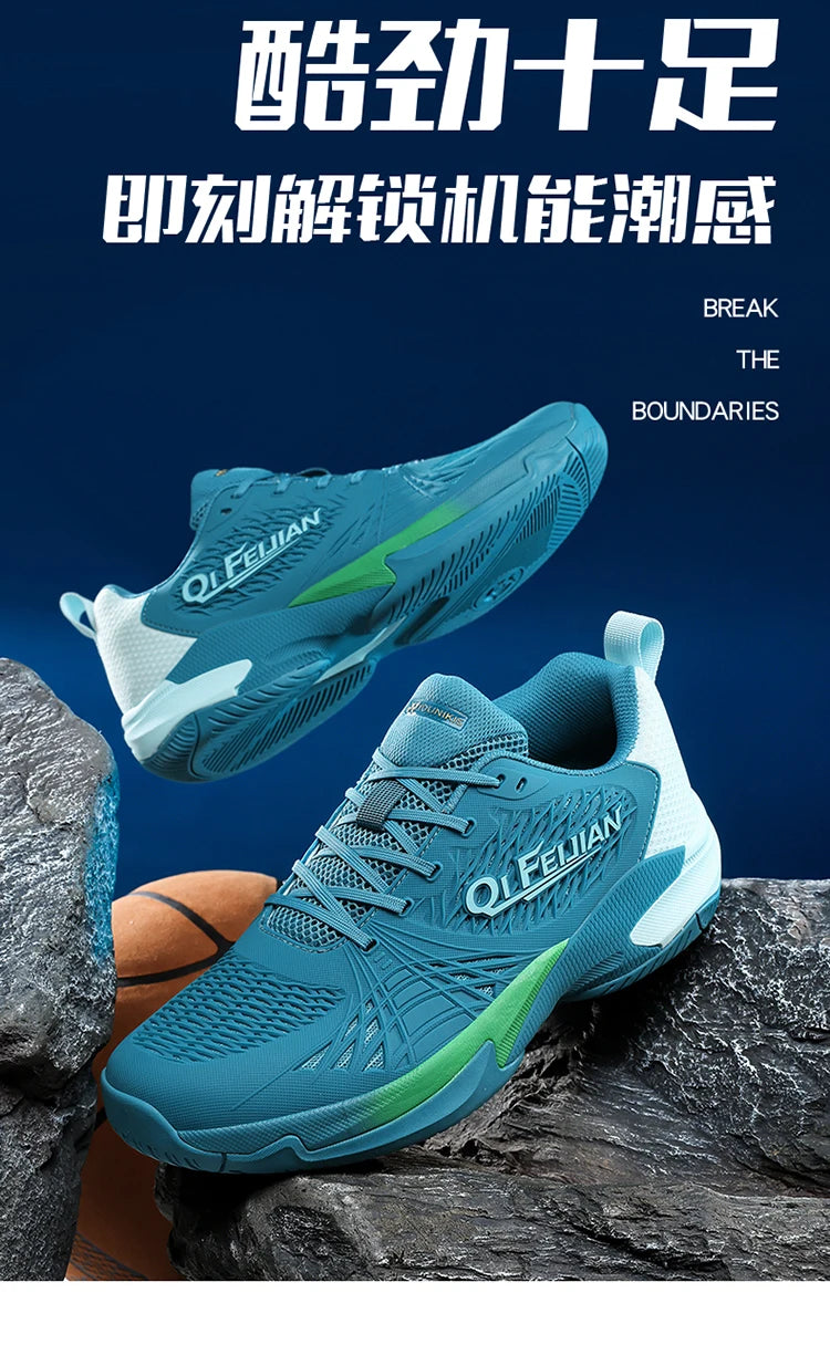 New Tennis Shoes, Large Size 36-45, Outdoor Anti Slip Volleyball Shoes, Lightweight Fitness Badminton Shoes