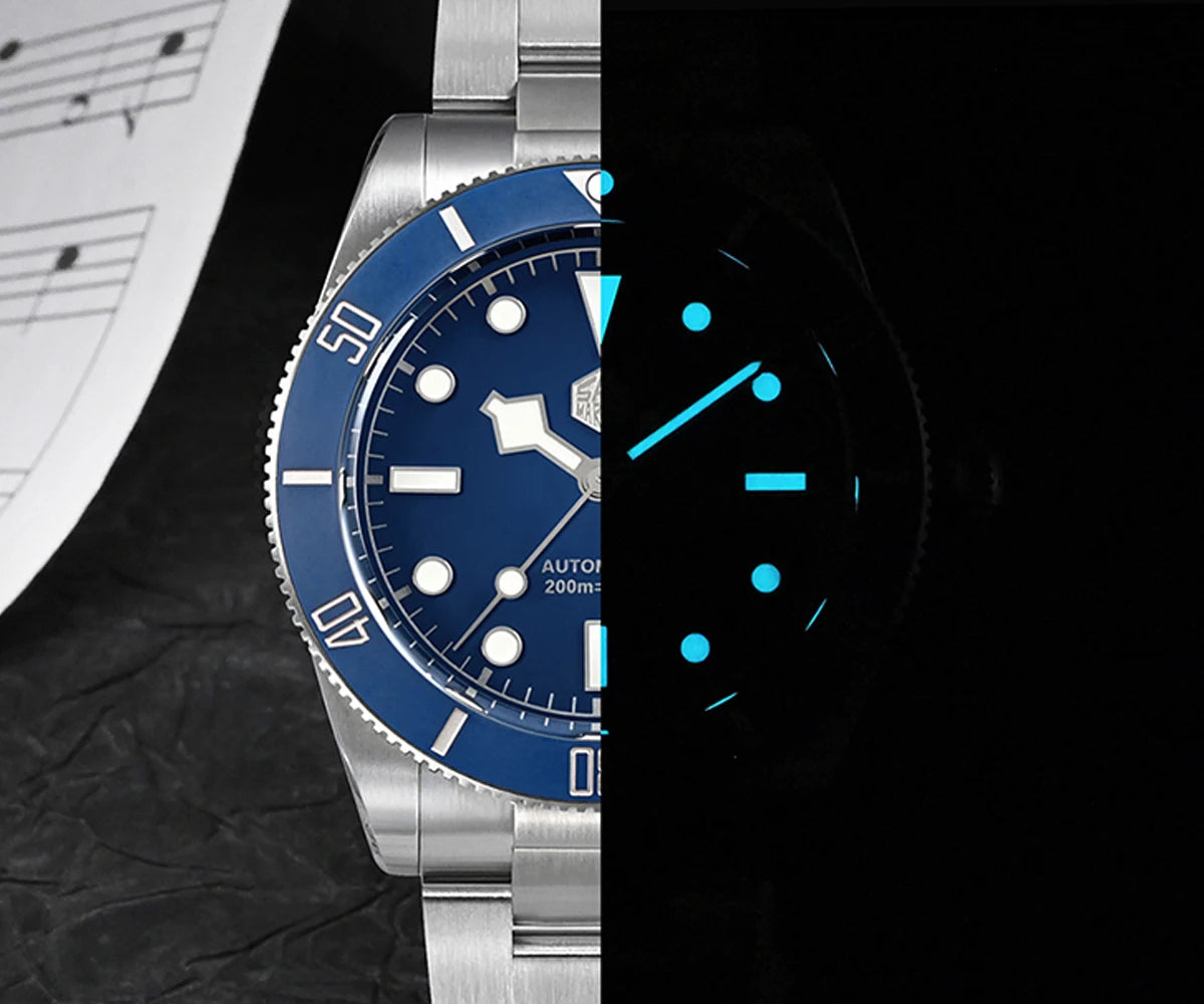 San Martin New 37mm BB54 Vintage Diver Watch ST2130 Automatic Mechanical Men Wristwatch Sapphire Luminous Waterproof 200m SN0138