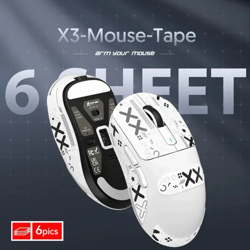 ATTACK SHARK X3 Ultra-Light Wireless Mouse - Tri-Mode 2.4G/BT/Wired, PAW3395 26000DPI, 55g, Macro, for Gaming/Xbox/PS/PC/Mac