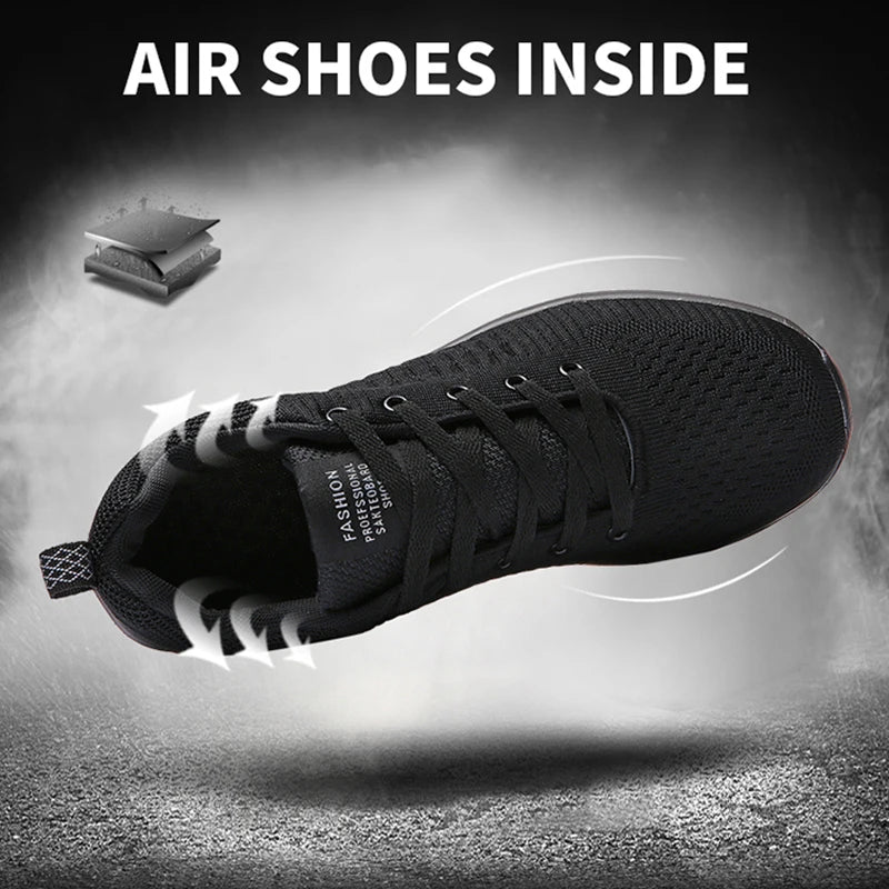 Scarpe da running da uomo traspiranti, leggere e comode, scarpe casual da uomo, sneakers outdoor slip-on per camminare