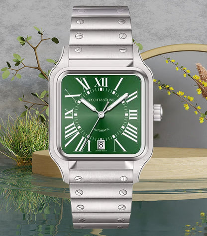 Specht & Söhne New Men's Watches Japan Miyota 8215 Movement Mechanical Wristwatches Stainless Steel 50M Waterproof Men's Watch