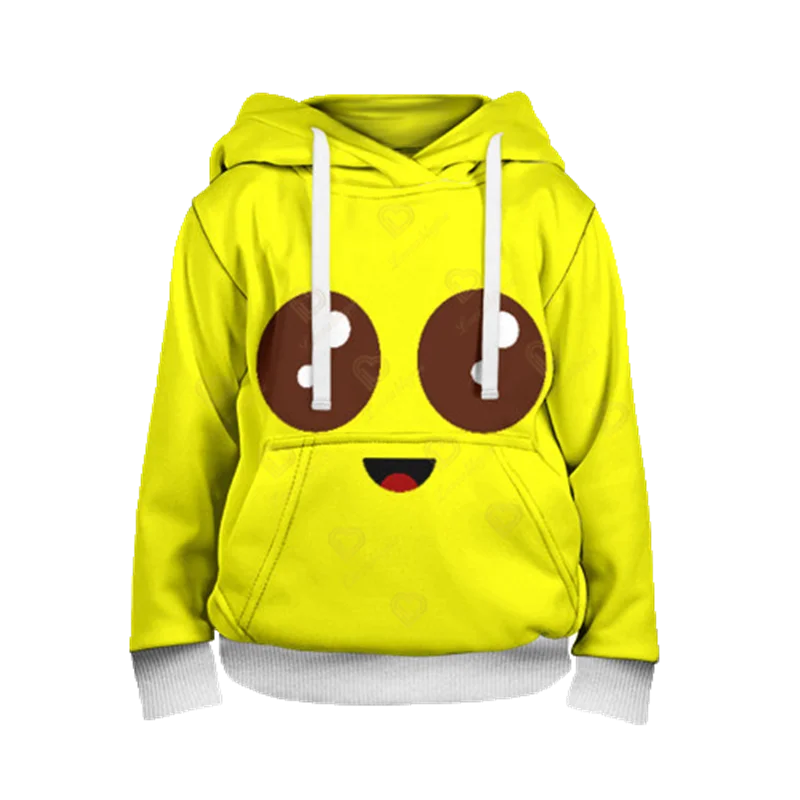 Sweatshirt Fortnite para Crianças Victory Royale 3D com Capuz Estampado para Homem, Mulher e Criança, Pullover Streetwear Gaming para Presentes de Aniversário
