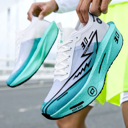 Mens Running Shoes 2025 New High-quality Jogging Shoes Cushioning Rebound Soft Sole Breathable Mesh Training Teenis Shoes Men