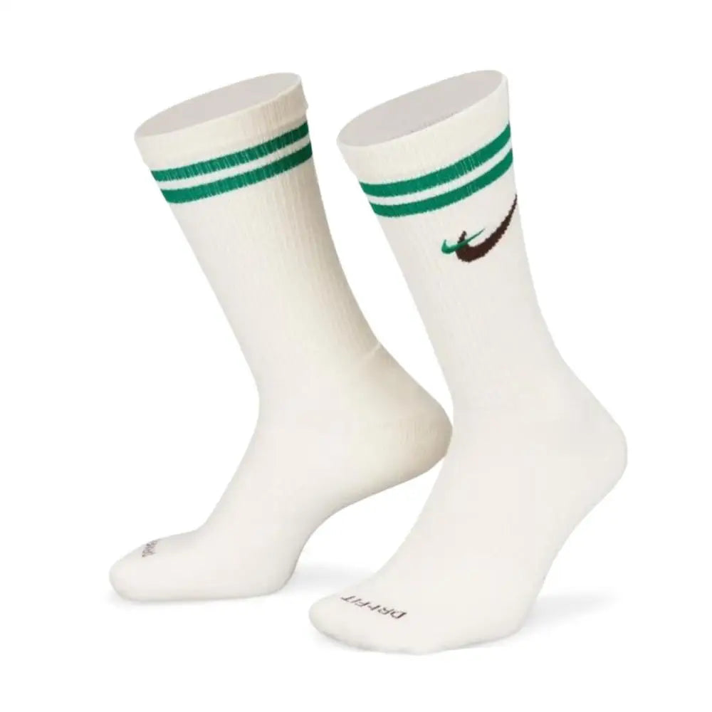 Nike Fashionable Casual Men's and Women's Sports Socks (Comfortable and Breathable) 3-Pack DH3822-902