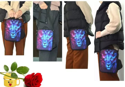 Saco térmico infantil F-FortniteS de grande capacidade para menino e menina, lancheira térmica reutilizável para estudante, piquenique e atividades ao ar livre