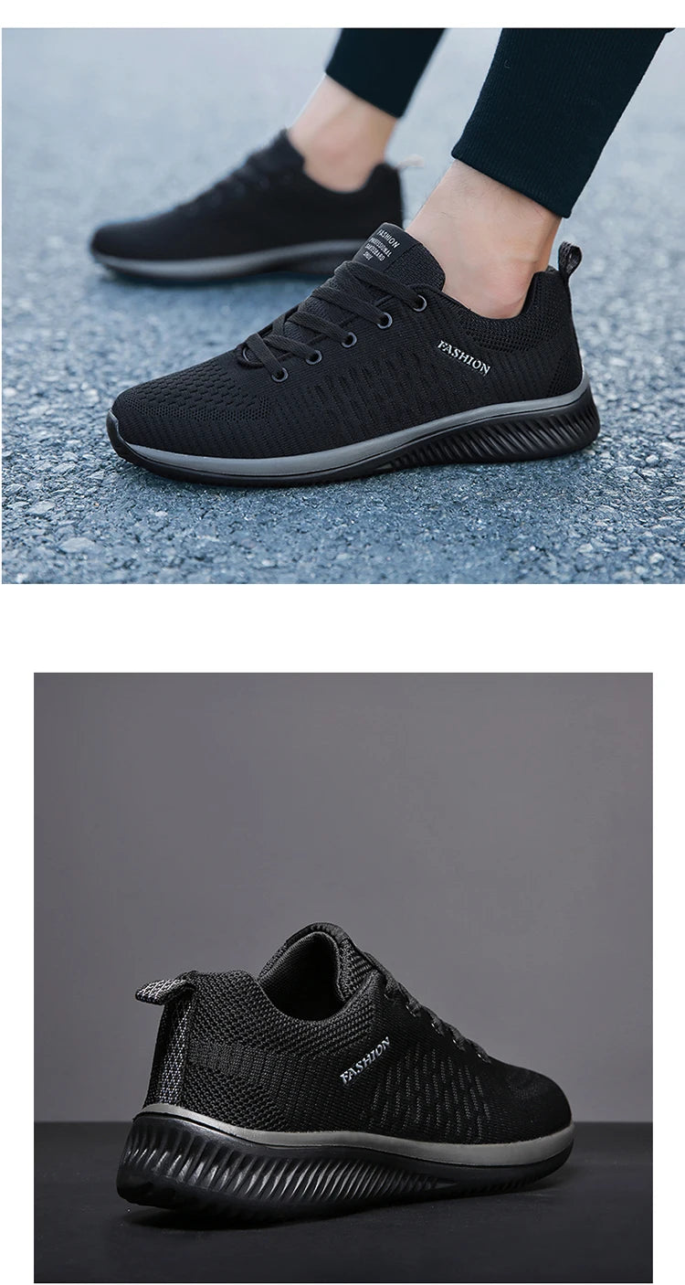 Scarpe da running da uomo traspiranti, leggere e comode, scarpe casual da uomo, sneakers outdoor slip-on per camminare