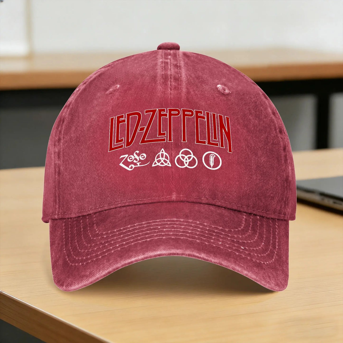Baseball Cap 2026 Led Zeppelin Summer Y2k Retro Trucker Hat Women Men Custom DIY Hiking Fishing High Quality Snapback Cap