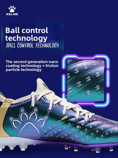 Kelme Adult Football Shoes MG Short Nail Men's Training Football Boots Professional Competition Grass-Specific Soccer Shoes