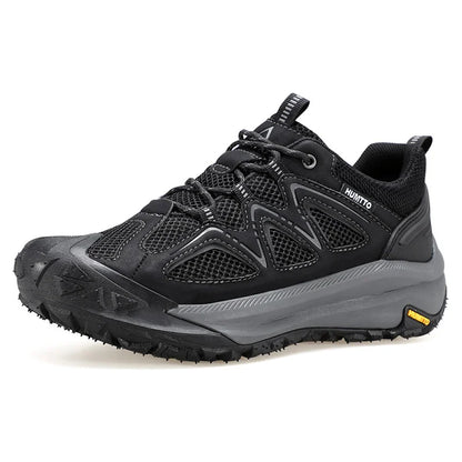 HUMTTO Trekking Shoes for Men Mountain Climbing Sneakers Outdoor Sports Shoes Breathable Walking Casual Sneakers Men’s Hiking Boots