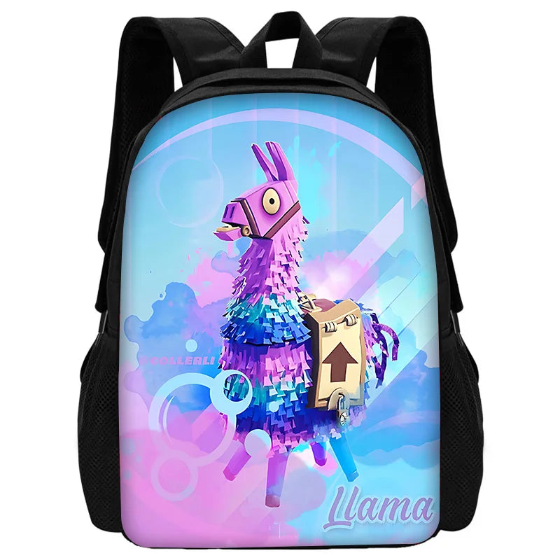 Classic Game FortniteS Kids Backpacks Boys and Girls Student Birthday Gift Child School Bags Unisex Camping Durable Rucksack
