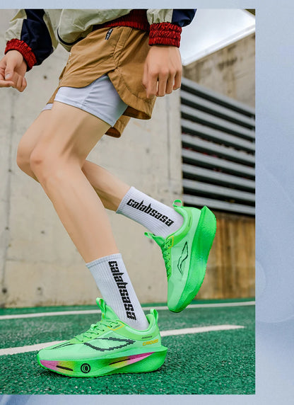 Running Shoes Carbon Board Marathon Men Sports Speciality Breathable Lightweight Women's Comfortable Athletic Outdoor Sneakers