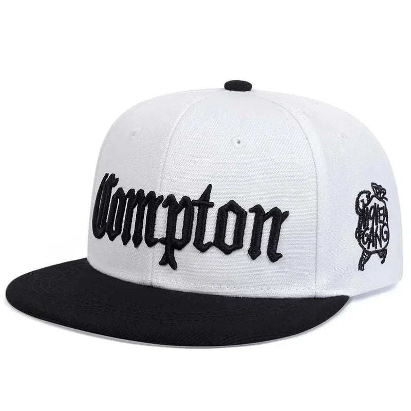 Unisex Compton Embroidery Hip-hop Hats Spring And Autumn Outdoor Adjustable Sports Casual Baseball Caps Sunscreen Hat
