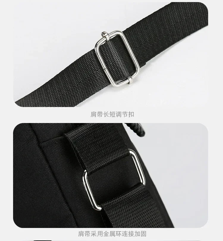 Mala de ombro Fortnite para homem adulto, estilo cartoon e anime, mala tiracolo quadrada em lona para homem e mulher, moda, viagem, desporto, presente de aniversário adorável