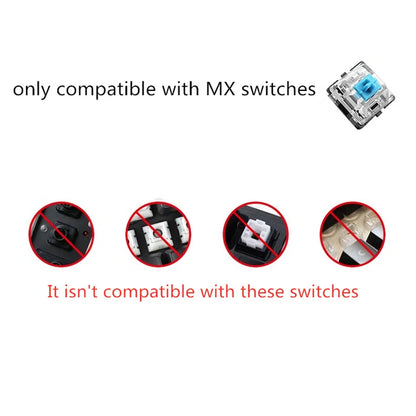 Keycaps retroiluminadas com gravação lateral, 131 teclas, para teclado mecânico Cherry MX Switch, perfil OEM, ABS, keycaps personalizadas DIY
